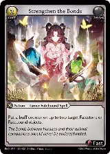 Strengthen the Bonds (021) — card price