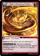 Sigil of Budding Embers (020) — card price