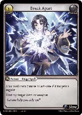 Break Apart (035) — card price