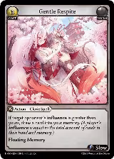 Gentle Respite (049) — card price