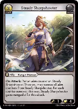 Steady Sharpshooter (065) — card price