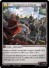 Surreptitious Scheme (068) — card price