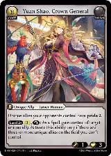 Yuan Shao, Crown General (071), Abyssal Heaven — Grand Archive card price