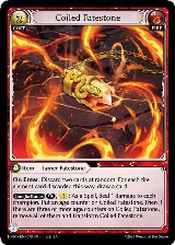 Coiled Fatestone // Serpentine Judicator (078) — card price