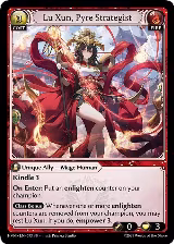 Lu Xun, Pyre Strategist (093), Abyssal Heaven — Grand Archive card price