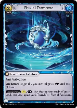 Fluvial Fatestone // Mocking Otter (124), Abyssal Heaven — Grand Archive card price
