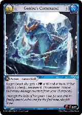 Genbu's Command (126), Abyssal Heaven — Grand Archive card price