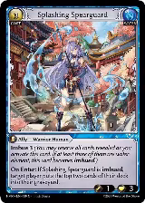 Splashing Spearguard (139), Abyssal Heaven — Grand Archive card price