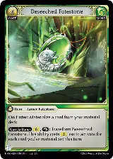 Beseeched Fatestone // Daunting Panda (149), Abyssal Heaven — Grand Archive card price