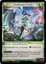 Evanescent Winds (154), Abyssal Heaven — Grand Archive card price