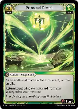 Primeval Ritual (167), Abyssal Heaven — Grand Archive card price