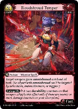 Bloodshroud Temper (191), Abyssal Heaven — Grand Archive card price