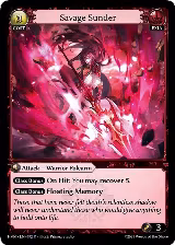 Savage Sunder (192), Abyssal Heaven — Grand Archive card price