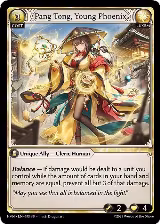 Pang Tong, Young Phoenix (198), Abyssal Heaven — Grand Archive card price