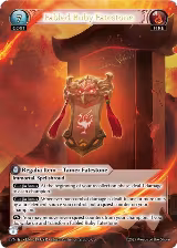 Fabled Ruby Fatestone // Suzaku, Vermillion Phoenix (CSR) (019), Abyssal Heaven — Grand Archive card price
