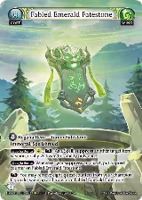 Fabled Emerald Fatestone // Byakko, White Tiger (025), Abyssal Heaven — Grand Archive card price