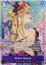 Black Maria (Illustration Box Vol.2) (Textured) (OP08-074), One Piece Promotion Cards — One Piece card price