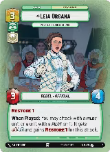 Leia Organa - Pilots, To Your Stations (5) — card price