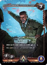 Colonel Edwards, Commanding Presence (AC5-010), Equilibrium — Alpha Clash card price