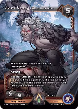 Lord Krung, Silent Berserker (AC5-014) — card price