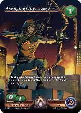 Avenging Guy, Taking Aim (AC5-043), Equilibrium — Alpha Clash card price