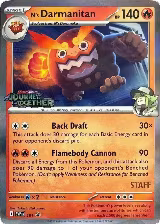 N's Darmanitan - 181 (Prerelease) [Staff] (181) — card price