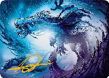 Roiling Dragonstorm Art Card (33/54) (Gold-Stamped Signature) (33) — card price