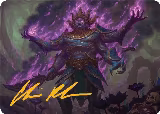 Rot-Curse Rakshasa Art Card (13/54) (Gold-Stamped Signature) (13) — card price