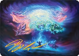 Call the Spirit Dragons Art Card (21/54) (Gold-Stamped Signature) (21) — card price