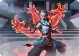 Flamehold Grappler Art Card (24/54) (24) — card price