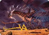 Neriv, Heart of the Storm Art Card (25/54) (Gold-Stamped Signature) (25) — card price