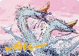 Twinmaw Stormbrood Art Card (39/54) (Gold-Stamped Signature) (39) — card price