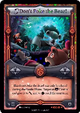Don't Poke the Bear! (Stellar) (KSC-09) — card price