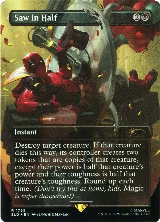 Saw in Half (Rainbow Foil) (1755), Secret Lair Drop Series — Magic card price