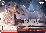 FIRST AFFECTION (NIK/S117-E081 CR) — card price