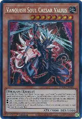 Vanquish Soul Caesar Valius (Secret Rare) (RA04-EN046), Quarter Century Stampede — Yu-Gi-Oh! card price
