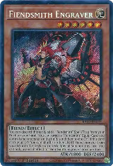Fiendsmith Engraver (Secret Rare) (RA04-EN049), Quarter Century Stampede — Yu-Gi-Oh! card price