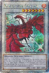 Black Rose Dragon (Alternate Art) (Quarter Century Secret Rare) (RA04-EN057), Quarter Century Stampede — Yu-Gi-Oh! card price