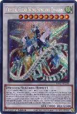 Crystal Clear Wing Synchro Dragon (Secret Rare) (RA04-EN059), Quarter Century Stampede — Yu-Gi-Oh! card price