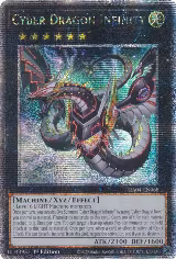 Cyber Dragon Infinity (Alternate Art) (Quarter Century Secret Rare) (RA04-EN068), Quarter Century Stampede — Yu-Gi-Oh! card price
