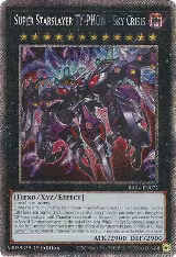 Super Starslayer TY-PHON - Sky Crisis (Platinum Secret Rare) (RA04-EN072), Quarter Century Stampede — Yu-Gi-Oh! card price