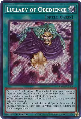 Lullaby of Obedience (Secret Rare) (RA04-EN085), Quarter Century Stampede — Yu-Gi-Oh! card price