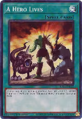 A Hero Lives (RA04-EN087), Quarter Century Stampede — Yu-Gi-Oh! card price