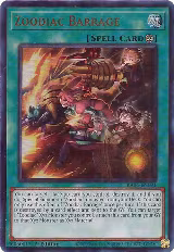 Zoodiac Barrage (UR) (RA04-EN091), Quarter Century Stampede — Yu-Gi-Oh! card price