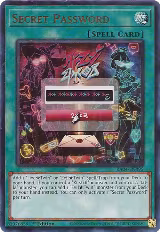 Secret Password (UR) (RA04-EN095), Quarter Century Stampede — Yu-Gi-Oh! card price