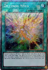 Drytron Nova (Platinum Secret Rare) (RA04-EN097), Quarter Century Stampede — Yu-Gi-Oh! card price