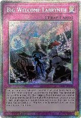 Big Welcome Labrynth (Platinum Secret Rare) (RA04-EN104), Quarter Century Stampede — Yu-Gi-Oh! card price