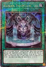 Runick Fountain (Quarter Century Secret Rare) (RA04-EN296), Quarter Century Stampede — Yu-Gi-Oh! card price