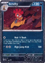 Scrafty - 188 (Cosmos Holo) (188), Scarlet & Violet Promo Cards — Pokémon card price