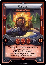 Majursa - Champion of Hestia (FST-021) — card price